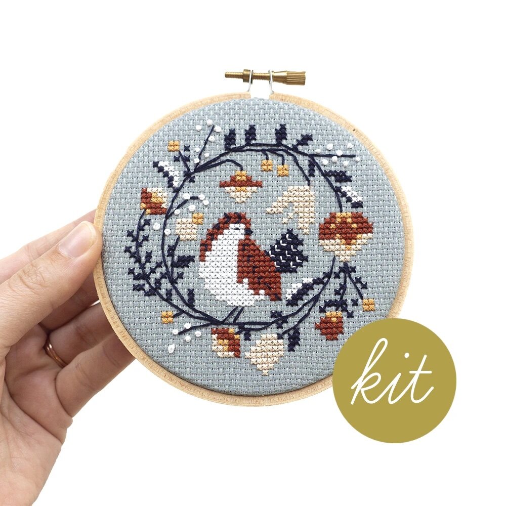 Holiday Cross Stitch Kits — The Nifty Knitter